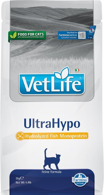 Farmina Vet Life UltraHypo Dry Cat Food 2KG