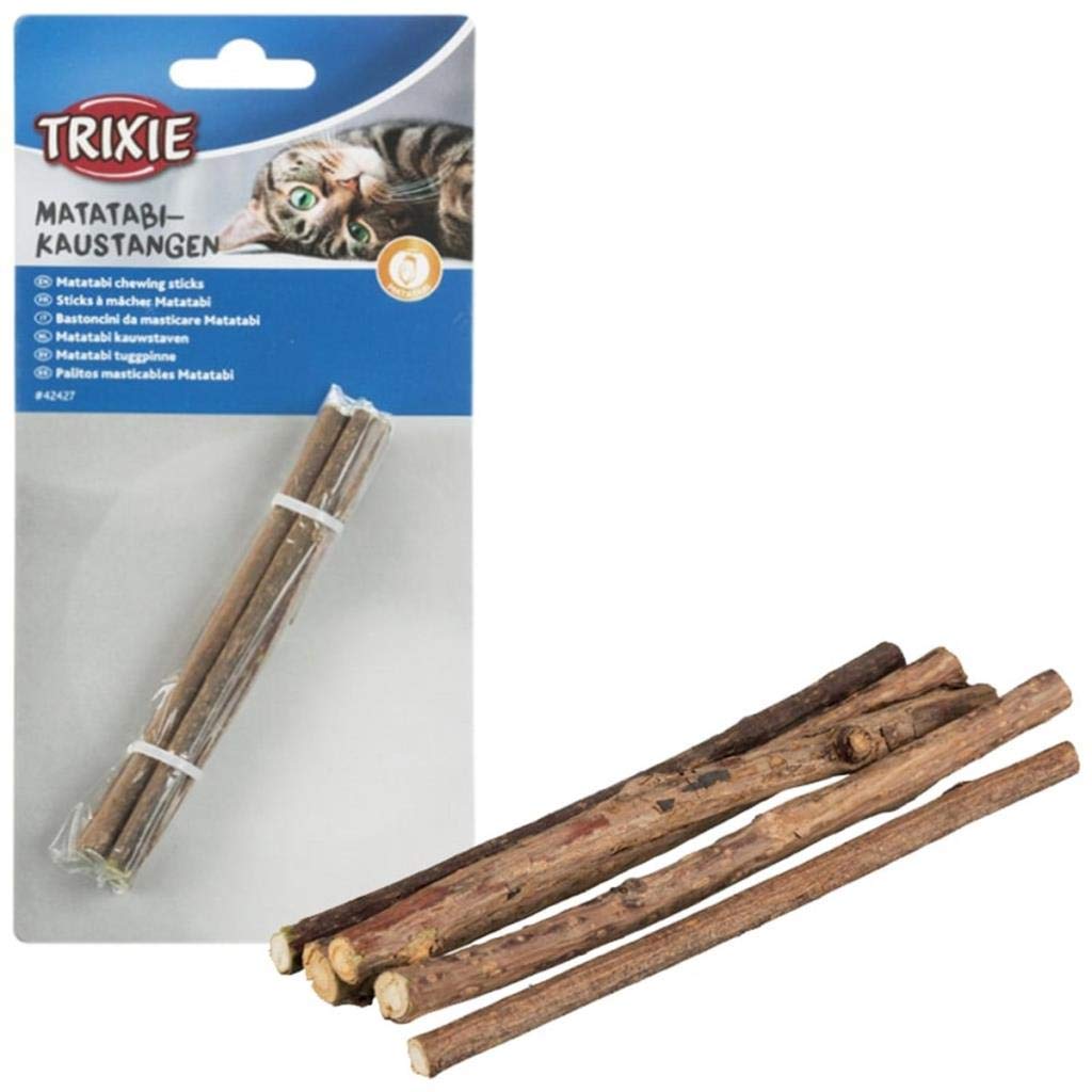 TRIXIE Matatabi Chewing Sticks for Cats Adult - 10 Gm