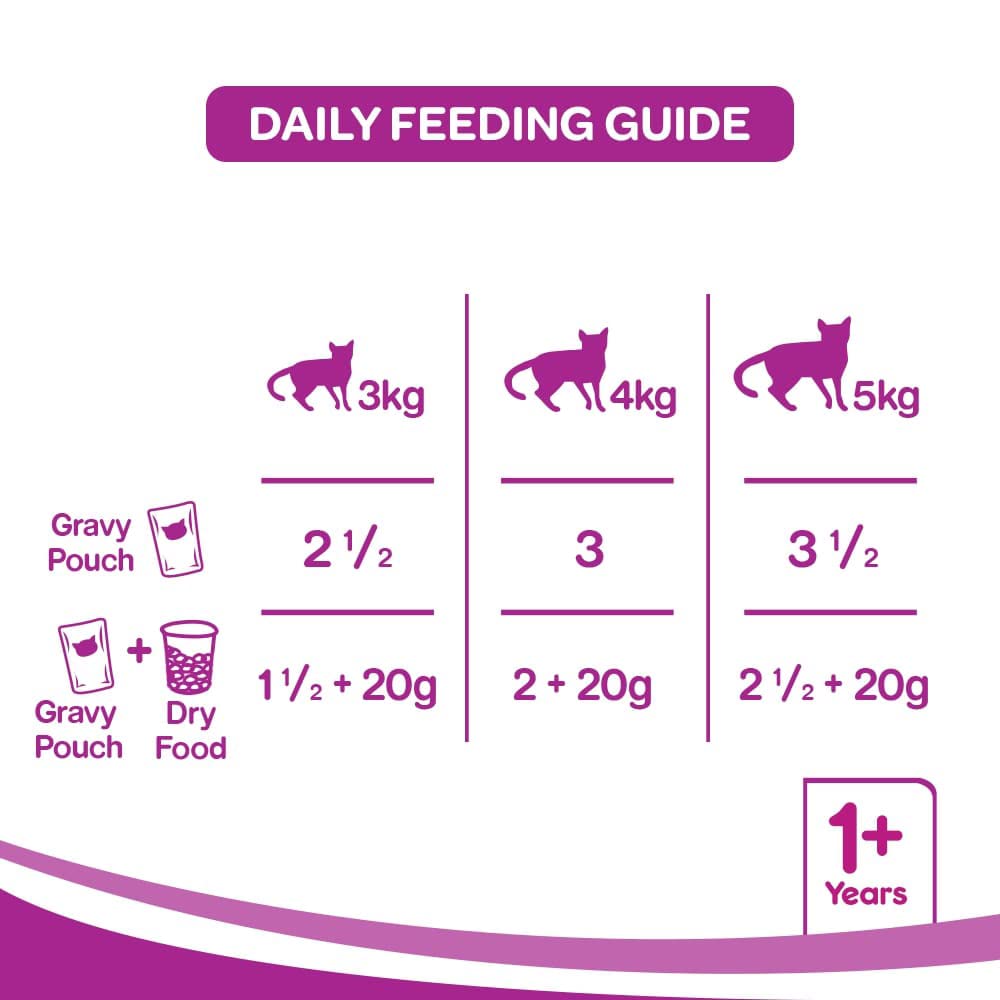 Whiskas Ocean Fish Adult (+1 Year) Wet Cat Food
