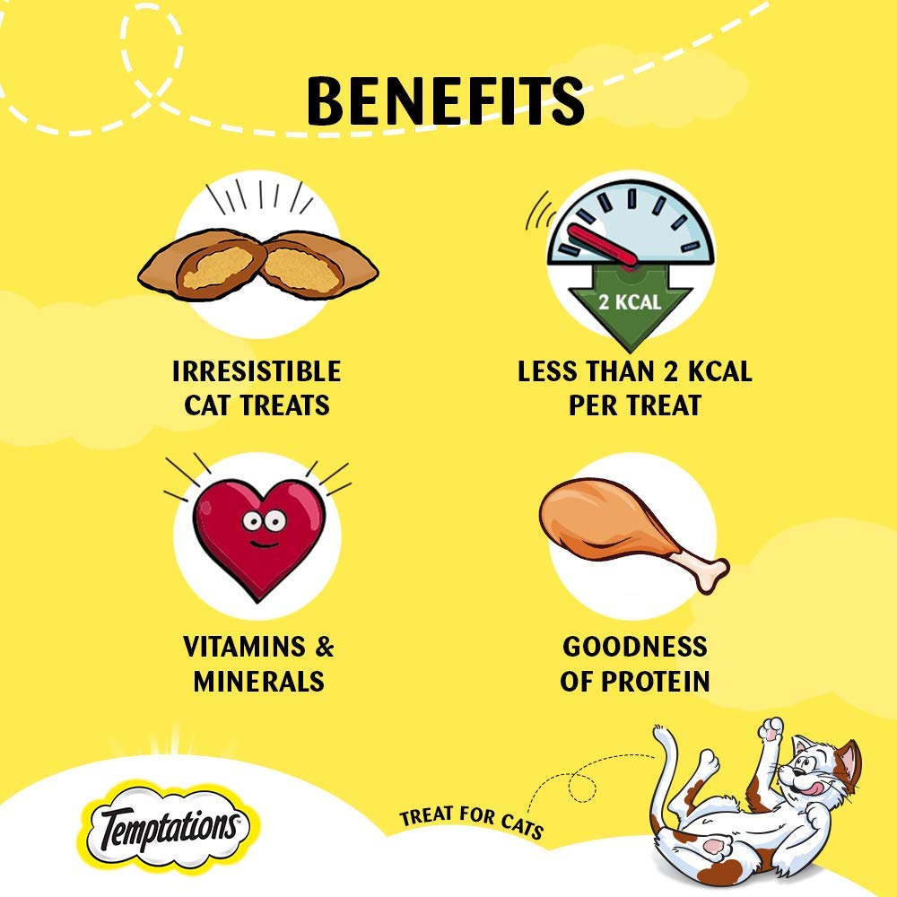 Temptations Seafood Medley Flavour Cat Treat