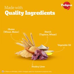 Pedigree® Tasty Jerky™ Dog Treat, Roasted Lamb Flavour