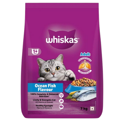 Whiskas Ocean Fish Flavour Adult (1+ Years) Dry Cat Food