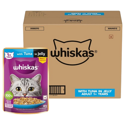 Whiskas Tuna in Jelly Adult (1+ Years) Wet Cat Food