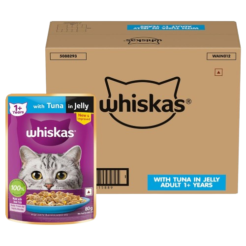 Whiskas Tuna in Jelly Adult (1+ Years) Wet Cat Food