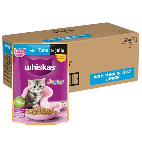 Whiskas Tuna in Jelly Flavour Kitten (2-12 Months) Wet Cat Food
