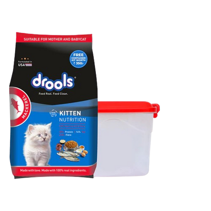 Drools Mackerel Kitten Cat Dry Food 1KG