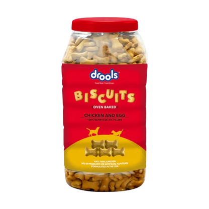 Drools Chicken and Egg Biscuit Dog Treats
