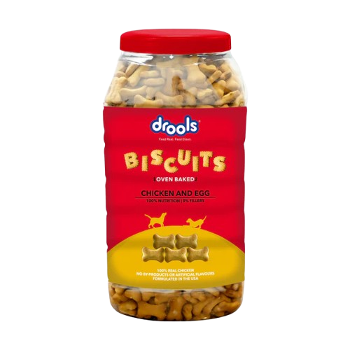 Drools Chicken and Egg Biscuit Dog Treats