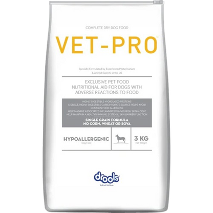 Drools VET PRO Hypoallergenic Adult Dog Dry Food