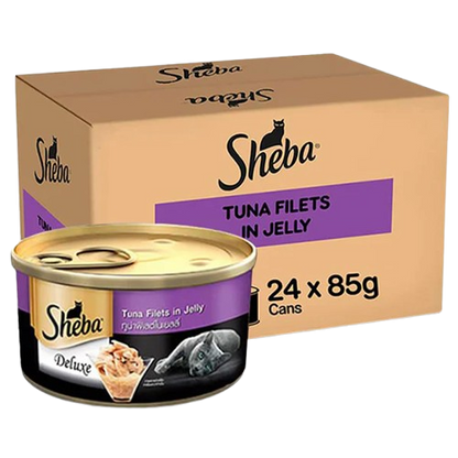 Sheba Pure Tuna Filets in Jelly Premium Cat Wet Food