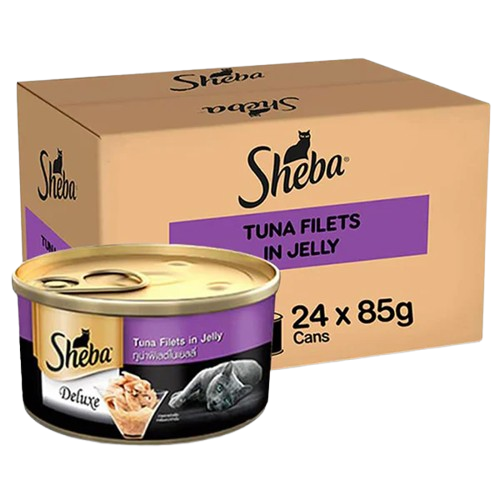 Sheba Pure Tuna Filets in Jelly Premium Cat Wet Food