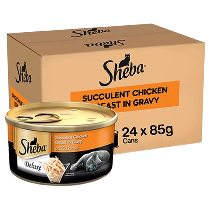 Sheba Complete Nutrition Succulent Chicken Breast In Gravy Cat Wet Food