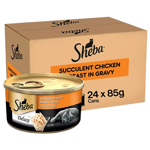 Sheba Complete Nutrition Succulent Chicken Breast In Gravy Cat Wet Food