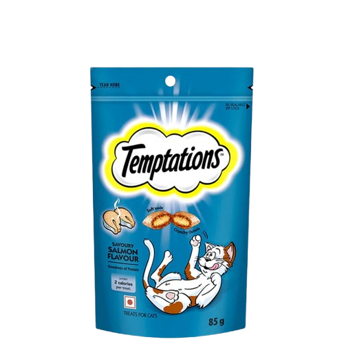 Temptations Savoury Salmon Flavour Cat Treats