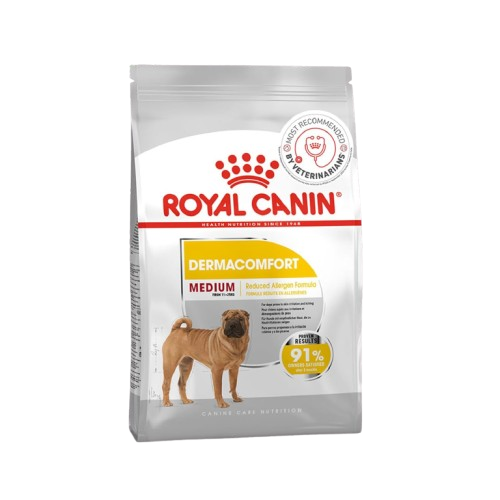 Royal Canin Dermacomfort Medium Dry Dog Food 3kg