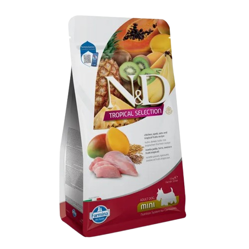 Farmina N&D Tropical Selection Chicken Adult Dog Mini Dry Dog Food