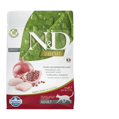 Farmina N&D Prime Chicken & Pomegranate Adult Dry Cat Food
