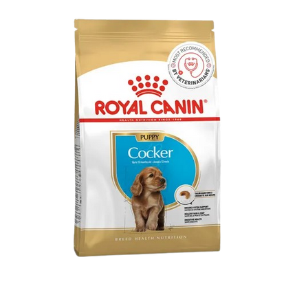 Royal Canin Cocker Medium Puppy Dry Dog Food 3kg