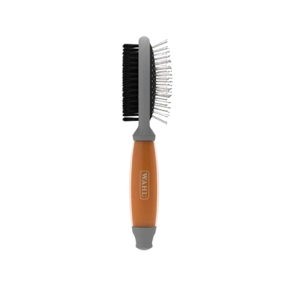 WAHL Double Sided Brush, Gray, Medium