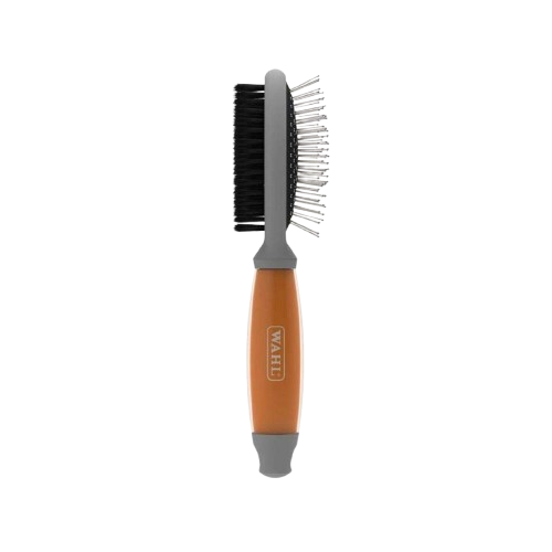 WAHL Double Sided Brush, Gray, Medium