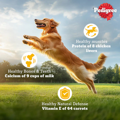 Pedigree Adult Dry Dog Food Meat & Rice