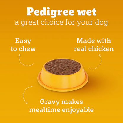 Pedigree Puppy Lamb Flavour Chunks in Gravy