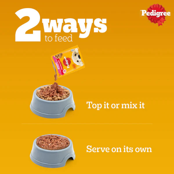 Pedigree Puppy Lamb Flavour Chunks in Gravy