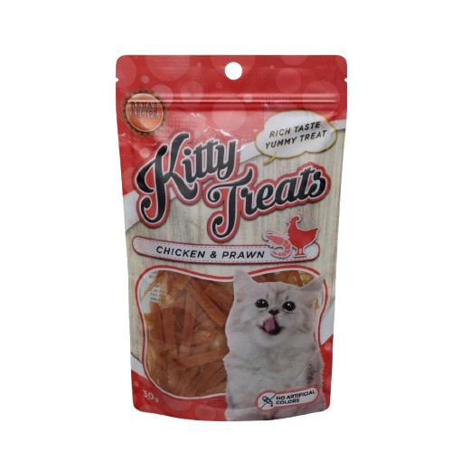 Kitty Treats Chicken with Shrimp Flavour Cat Treats - 30g