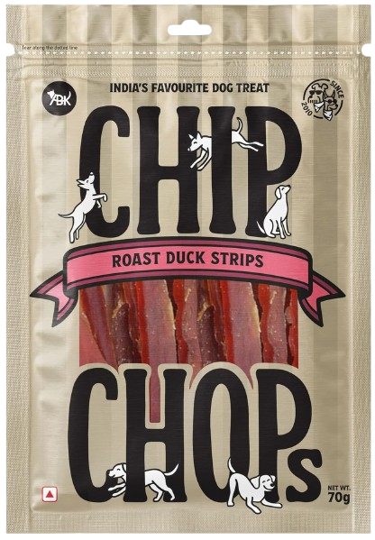 Chip Chops Roast Duck Slice Dog Treat