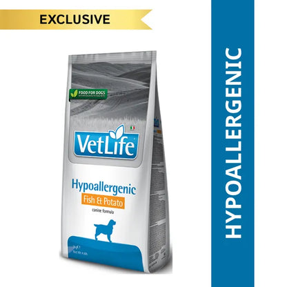 Farmina Vet Life Fish & Potato Hypoallergenic Adult Dry Dog Food