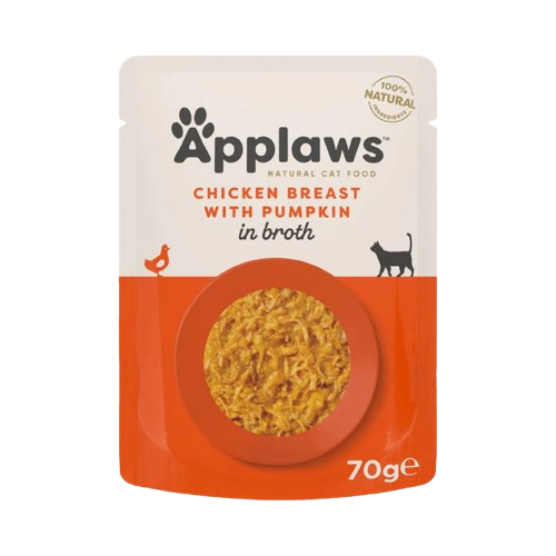 Applaws Cat Wet Food Chicken Breast with Pumpkin in Broth 70gm