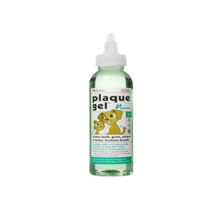 Petkin Plaque Gel Spearmint Oral Care for Dogs & Cats 120ml