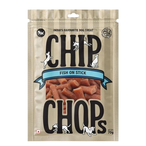 Chip Chops Fish On Stick Dog Snacks