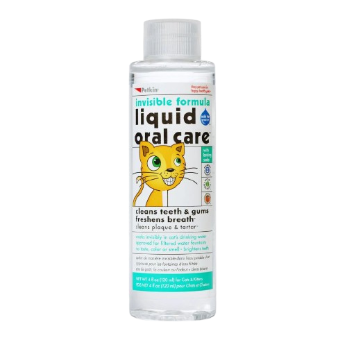 Petkin Invisible Formula Liquid Oral Care Teeth