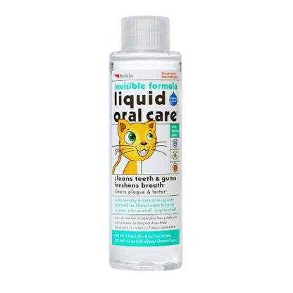 Petkin Invisible Formula Liquid Oral Care Teeth