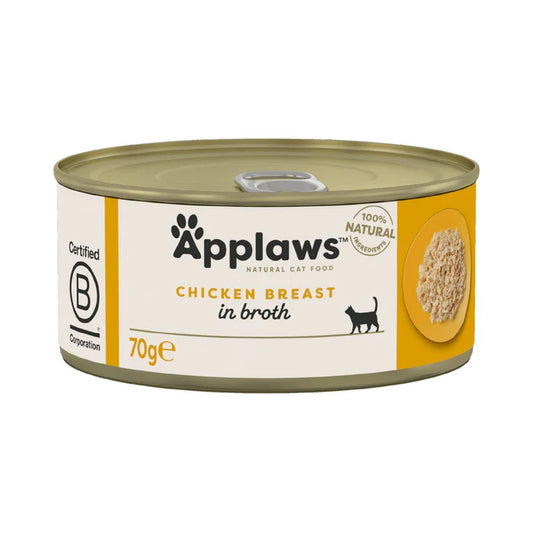 Applaws Cat Wet Food Chicken Breast in Broth (T)