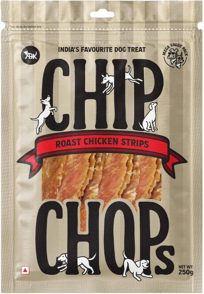 Chip Chops Chicken Strips Dog Snacks 250g
