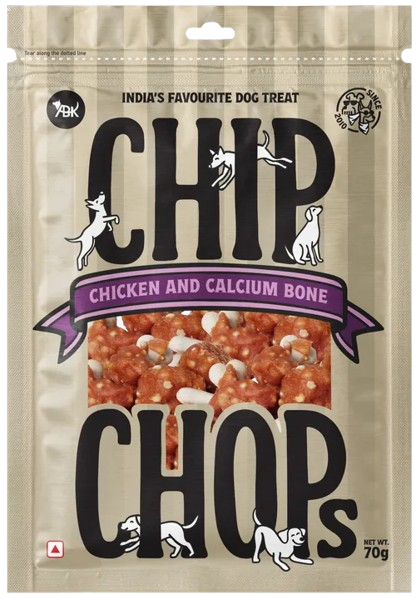 Chip Chops Chicken and Calcium Bone Dog Treats