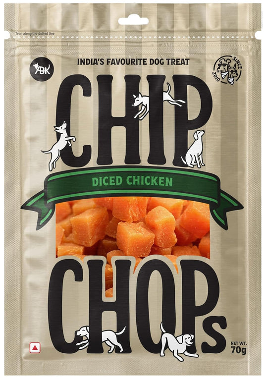 Chip Chops Diced Chicken Dog Treats