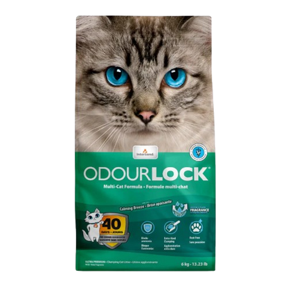 Odourlock Mineral Cat Litter Calming Breeze
