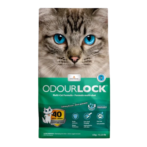 Odourlock Mineral Cat Litter Calming Breeze