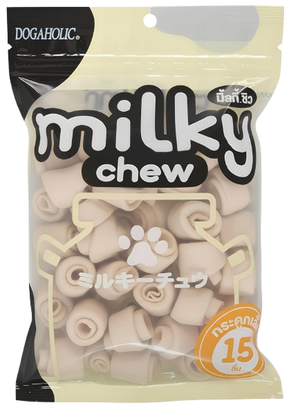 Dogaholic Milky Chew Knotted Bone Treats