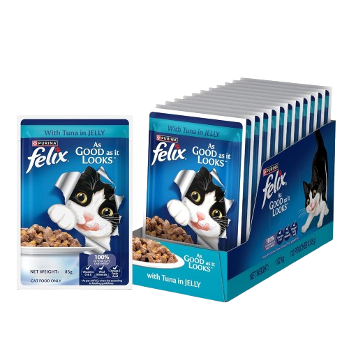 Purina Felix Tuna with Jelly Adult Cat Wet Food