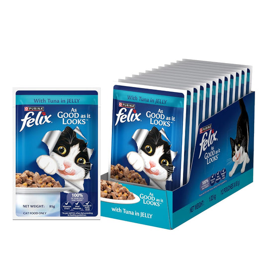Purina Felix Tuna with Jelly Adult Cat Wet Food
