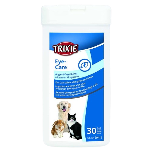 Trixie: - Eye Care Wipes - 30 Count