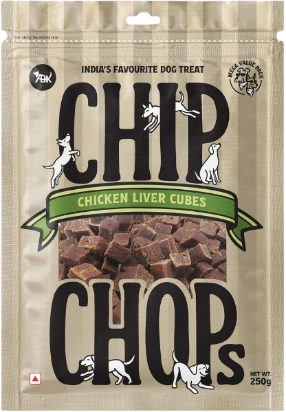 Chip Chops Dog Treats Chicken Liver Cubes 250g