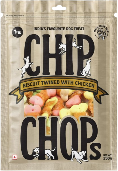 Chip Chops Biscuit Twined with Chicken 250g