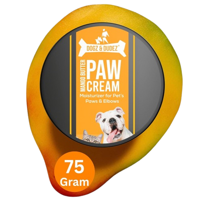 Dogz & Dudez Natural Mango Paw Butter Cream for Pets
