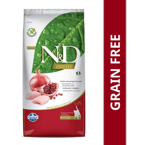 Farmina N&D Prime Chicken & Pomegranate Kitten Dry Cat Food