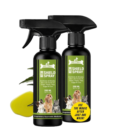 Dogz & Dudez Natural Neem Shield Tick & Flea Repellent Spray 400ML